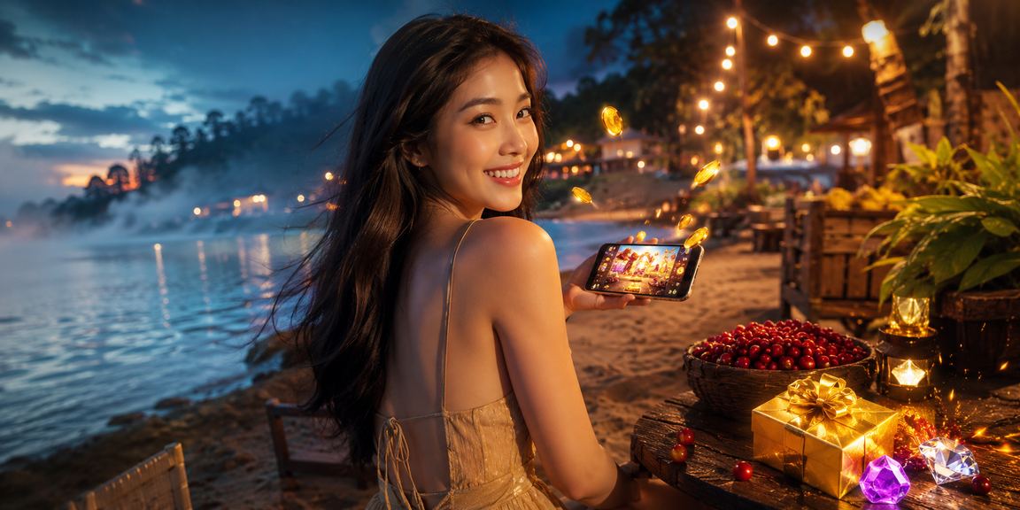 Người dùng Việt Nam thư giãn bên cà phê và điện thoại di động tại Đà Lạt, cá cược thể thao có trách nhiệm