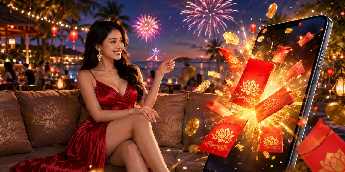 Người dùng nhận thưởng kèo bóng đá tại Phú Quốc trong không khí lễ hội bên bãi biển